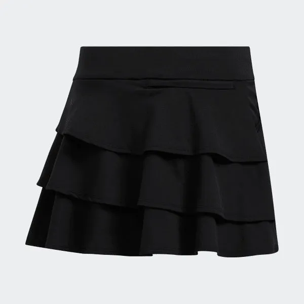 Adidas black ruffle girl skort 152 11-12yrs