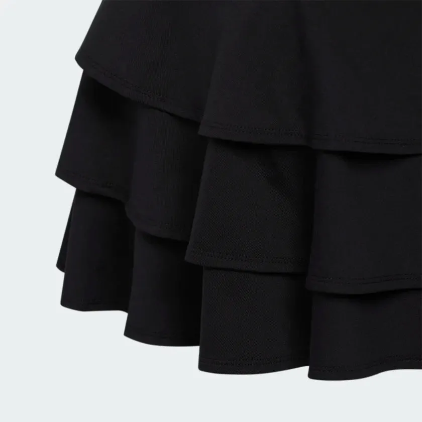 Adidas black ruffle girl skort 152 11-12yrs