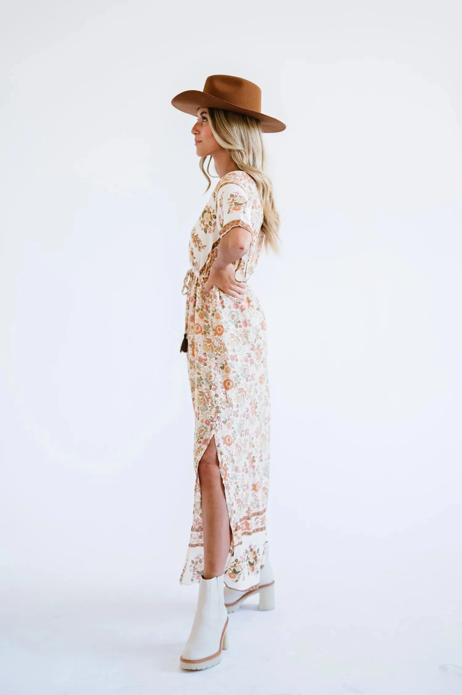 Anna Maxi Boho Dress