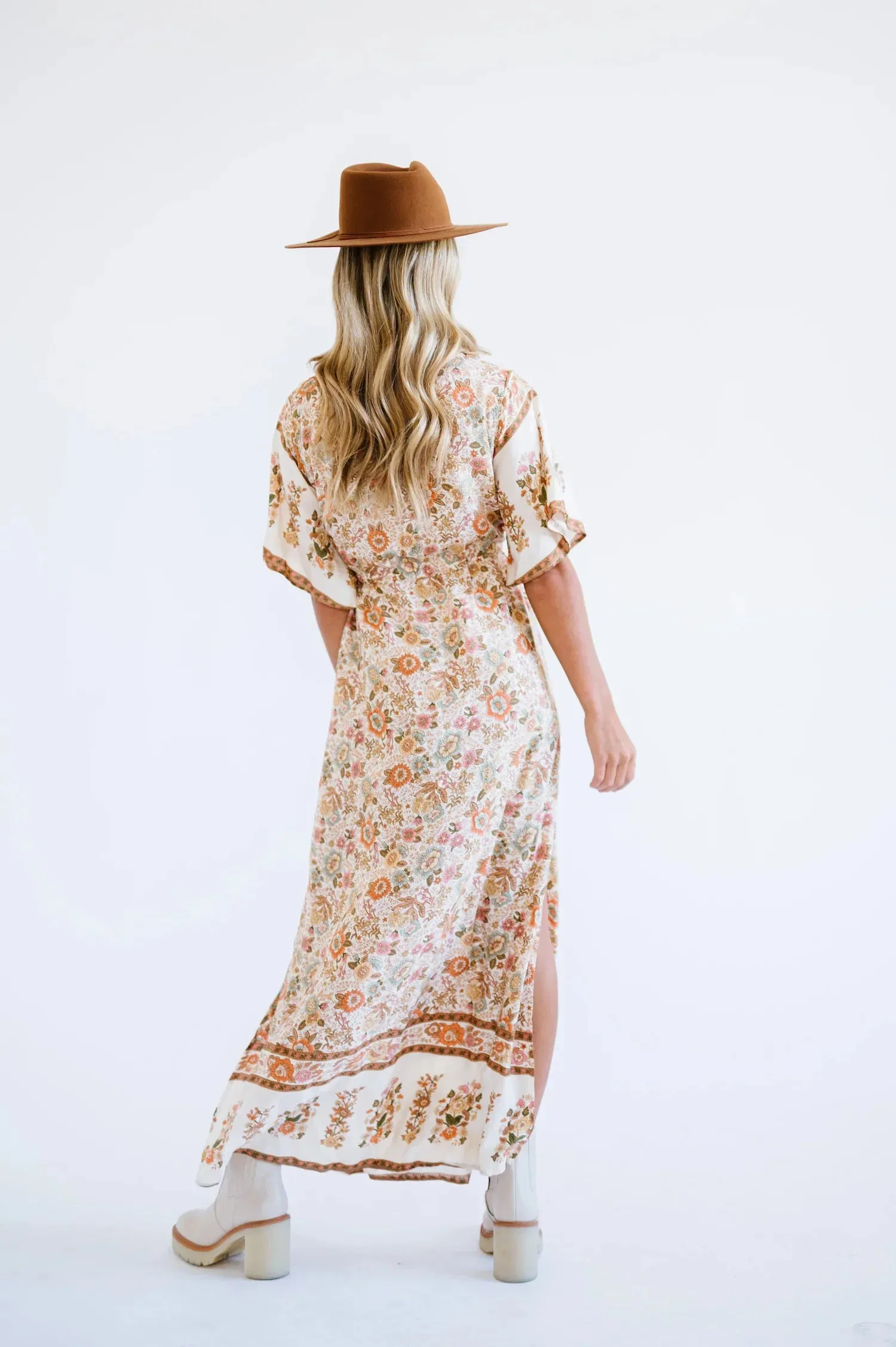 Anna Maxi Boho Dress