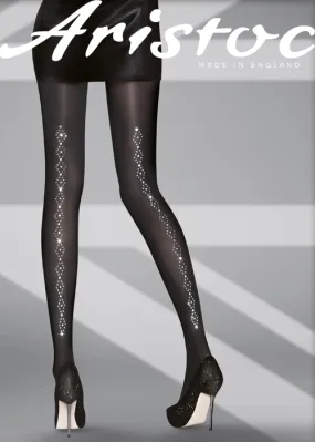 Aristoc Diamante Backseam Tights ()