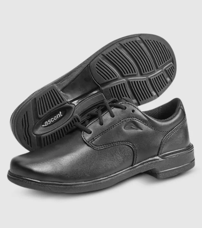 ascent scholar (2e wide) junior boys school shoes