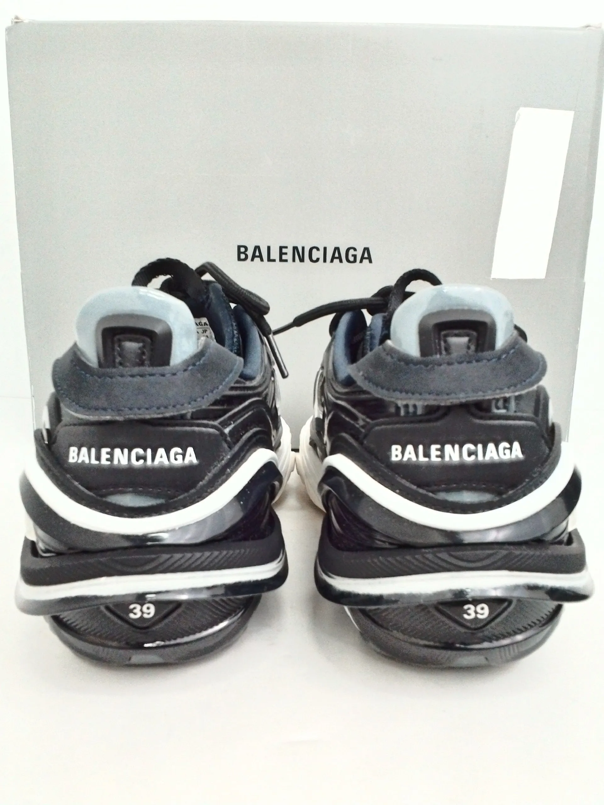 Balenciaga Women's TYREX Sneaker Bicolor, Black/White Size 39