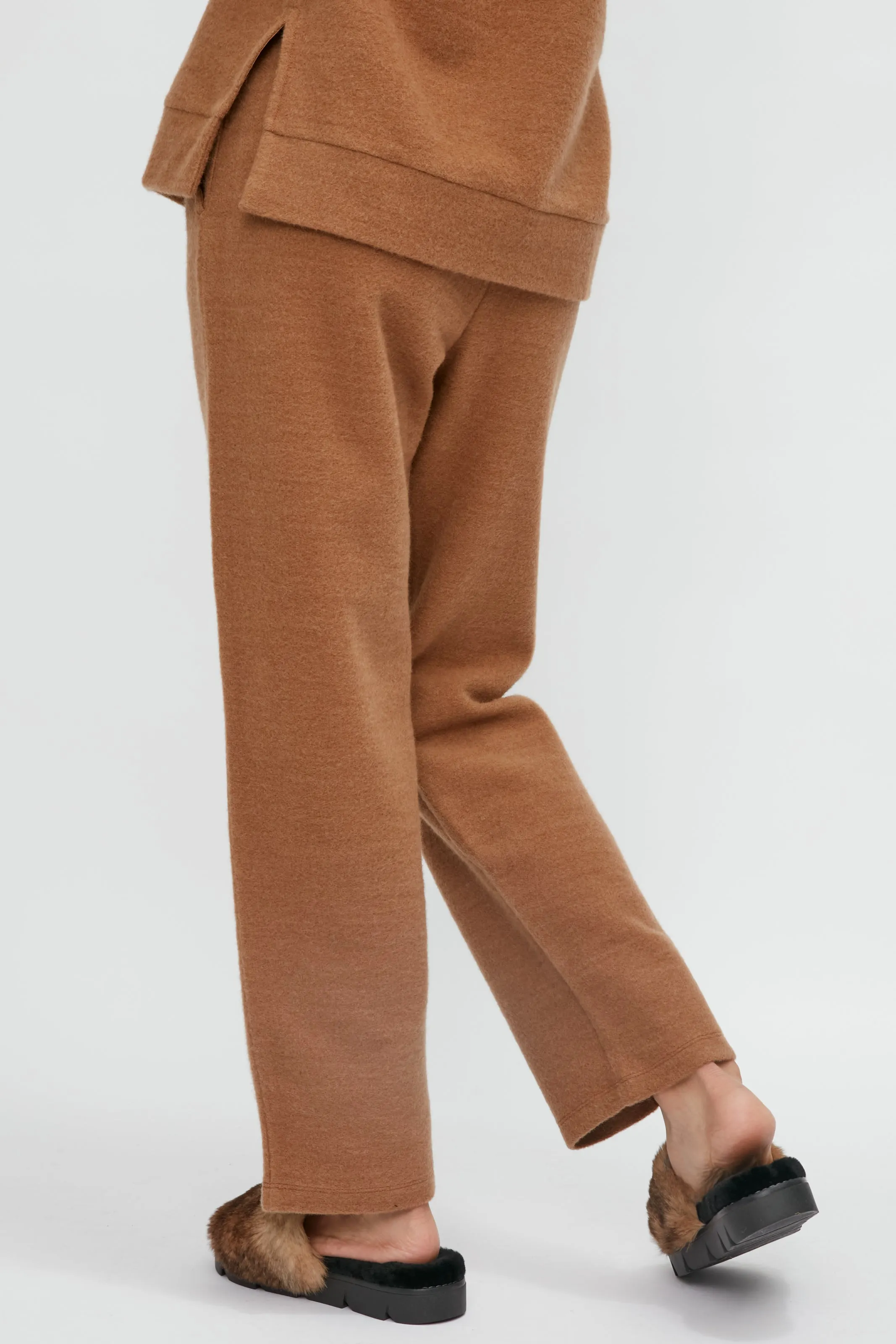 Beira Jersey Trouser Pant in Camel