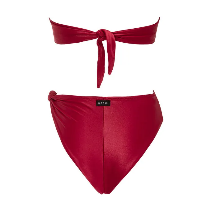 BIKINI HEART SHAPED Woman Red