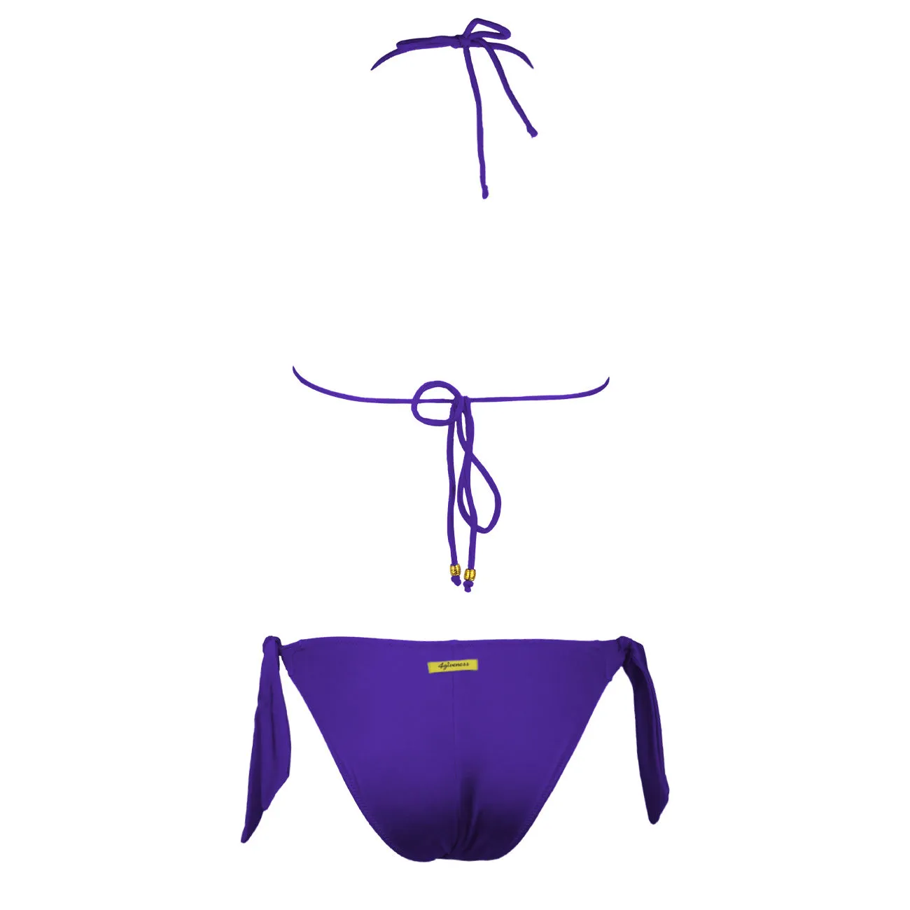 BIKINI TRIANGOLO CON SLIP LACCETTI Donna Viola