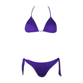 BIKINI TRIANGOLO CON SLIP LACCETTI Donna Viola