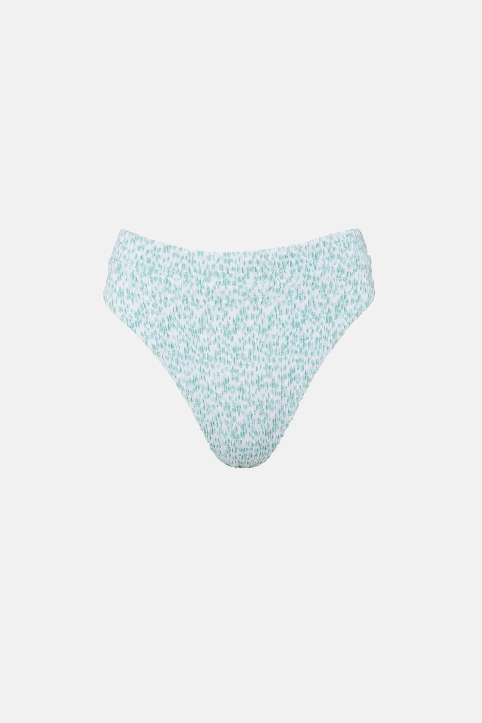 Biscay Floral Smocked Xanadu Pant White