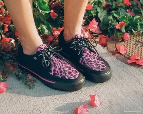 Black & Pink Leopard D-Ring VLK Sneaker