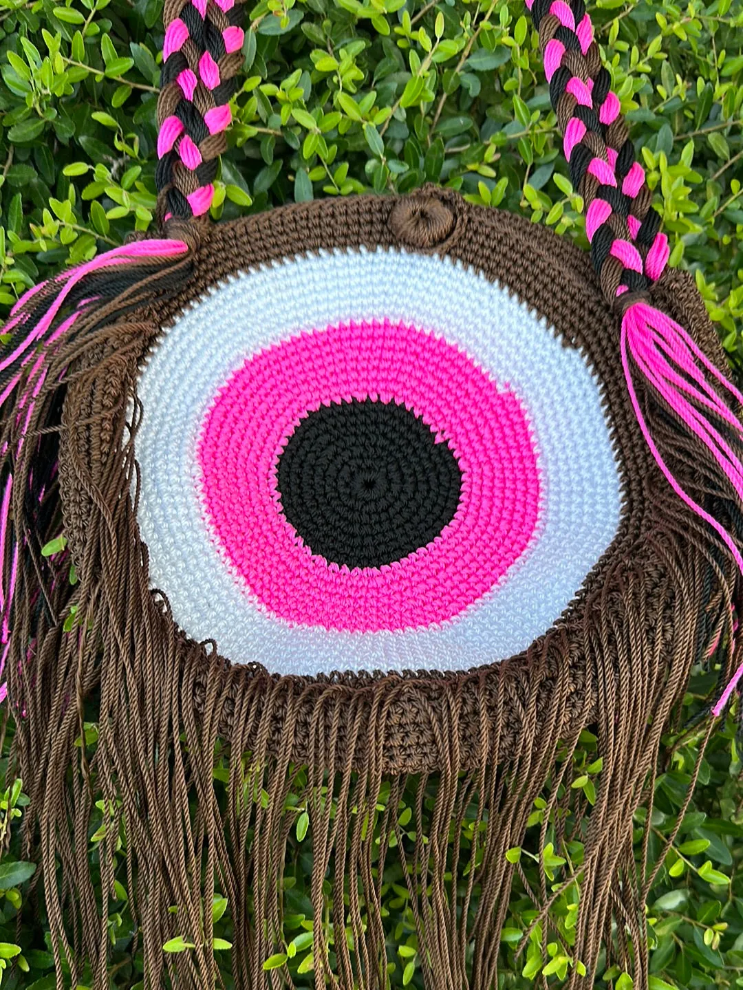 Boho/eye fridge purse