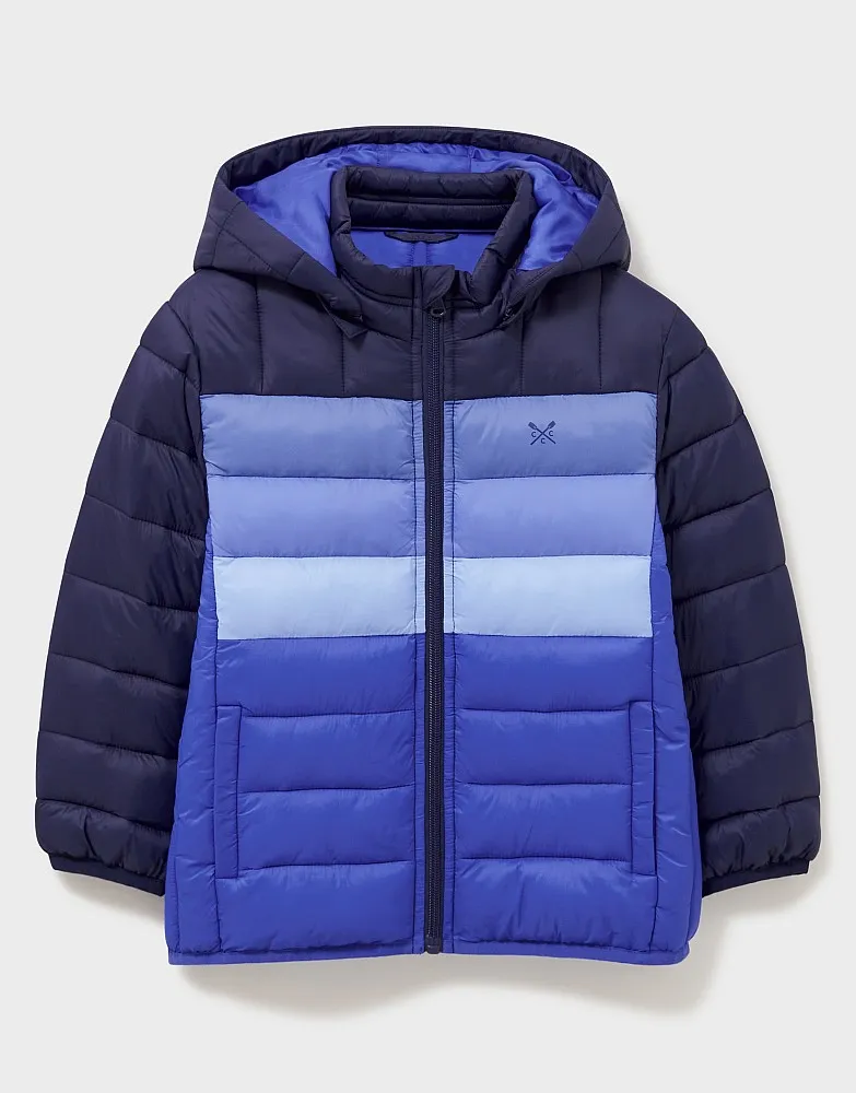 Boy's Lightweight Colour Block Jacket from Crew Clothing Company