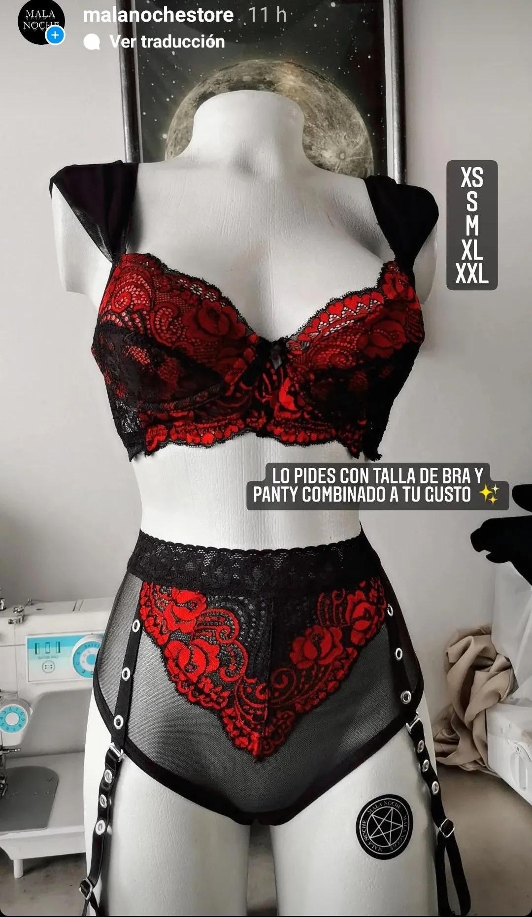 Bra Hera (Panty se vende por separado)