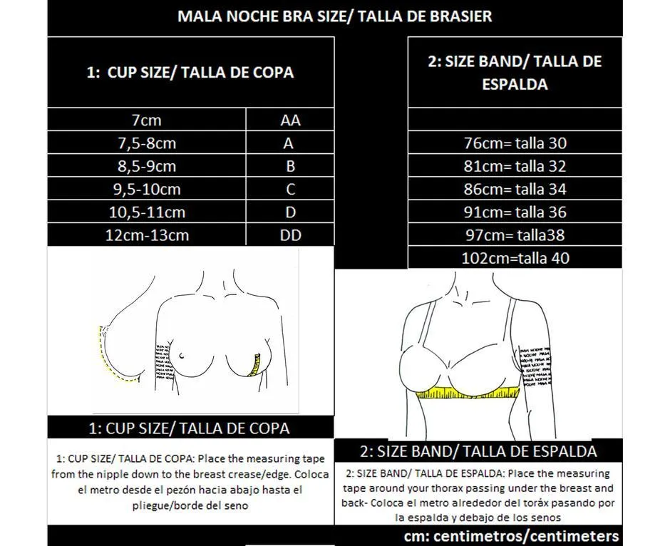 Bra Moon Mesh