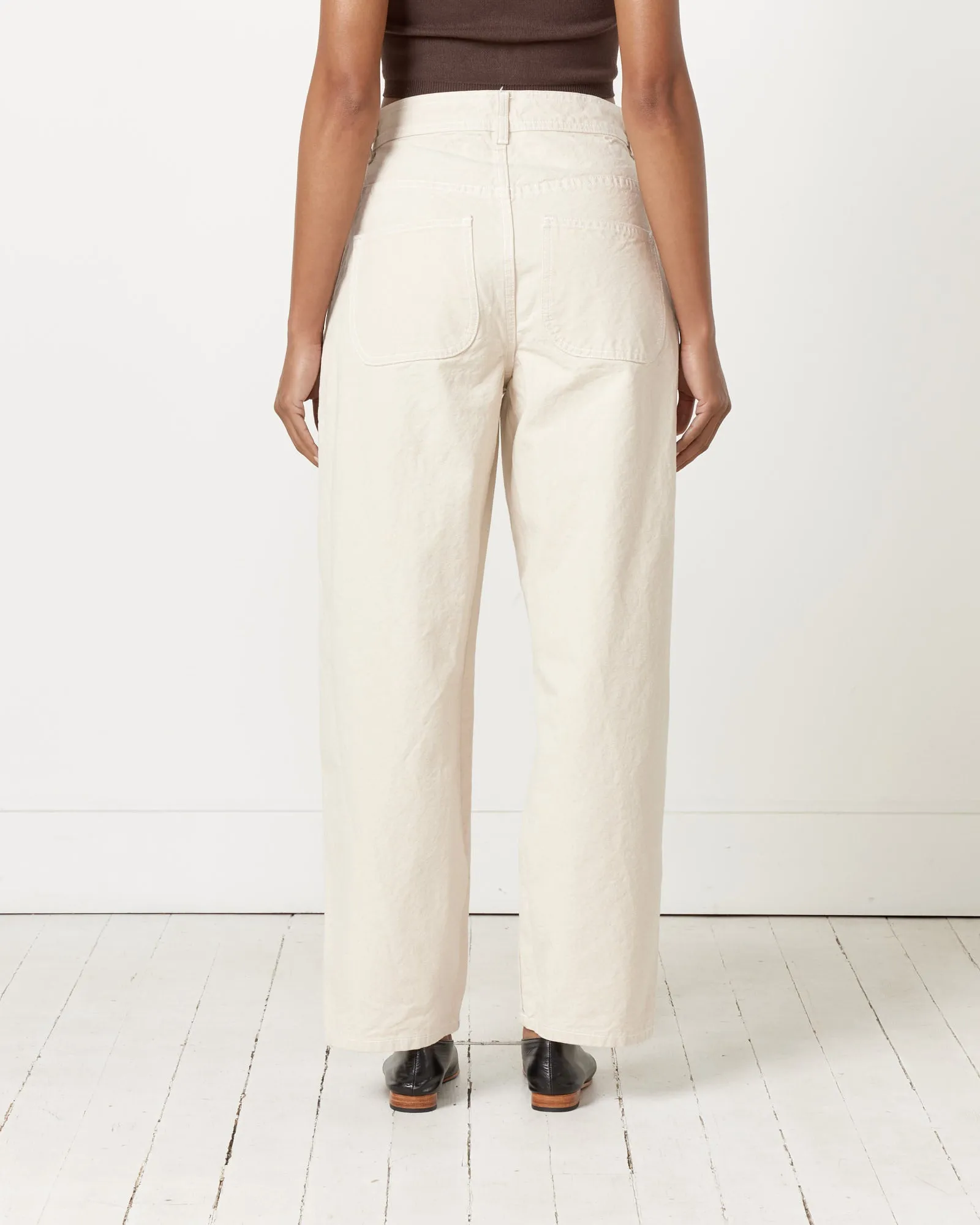 California Wide Pant in Natural