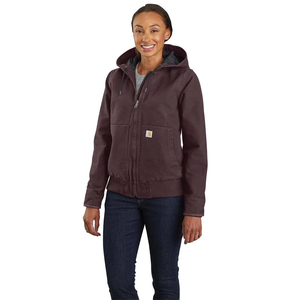 Carhartt Women's WJ130 Washed Duck Insulated Active Jac