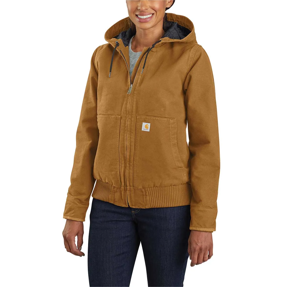 Carhartt Women's WJ130 Washed Duck Insulated Active Jac