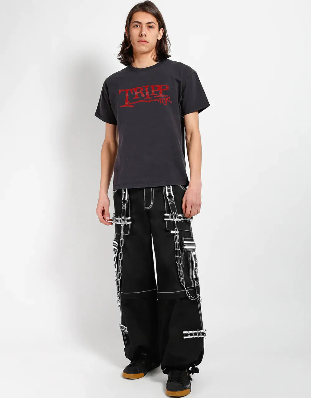 Crazy Piper Pant Blk/White