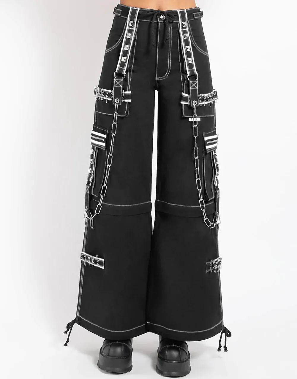 Crazy Piper Pant Blk/White