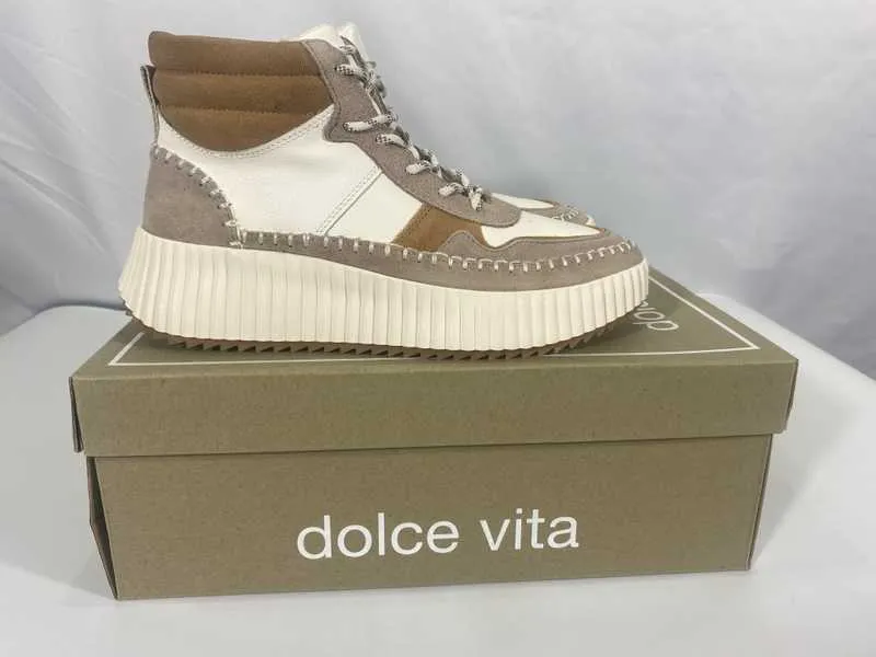 DALEY SNEAKERS TAUPE MULTI SUEDE - re:vita