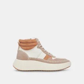 DALEY SNEAKERS TAUPE MULTI SUEDE - re:vita