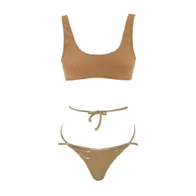 ELODIE BIKINI Woman Gold