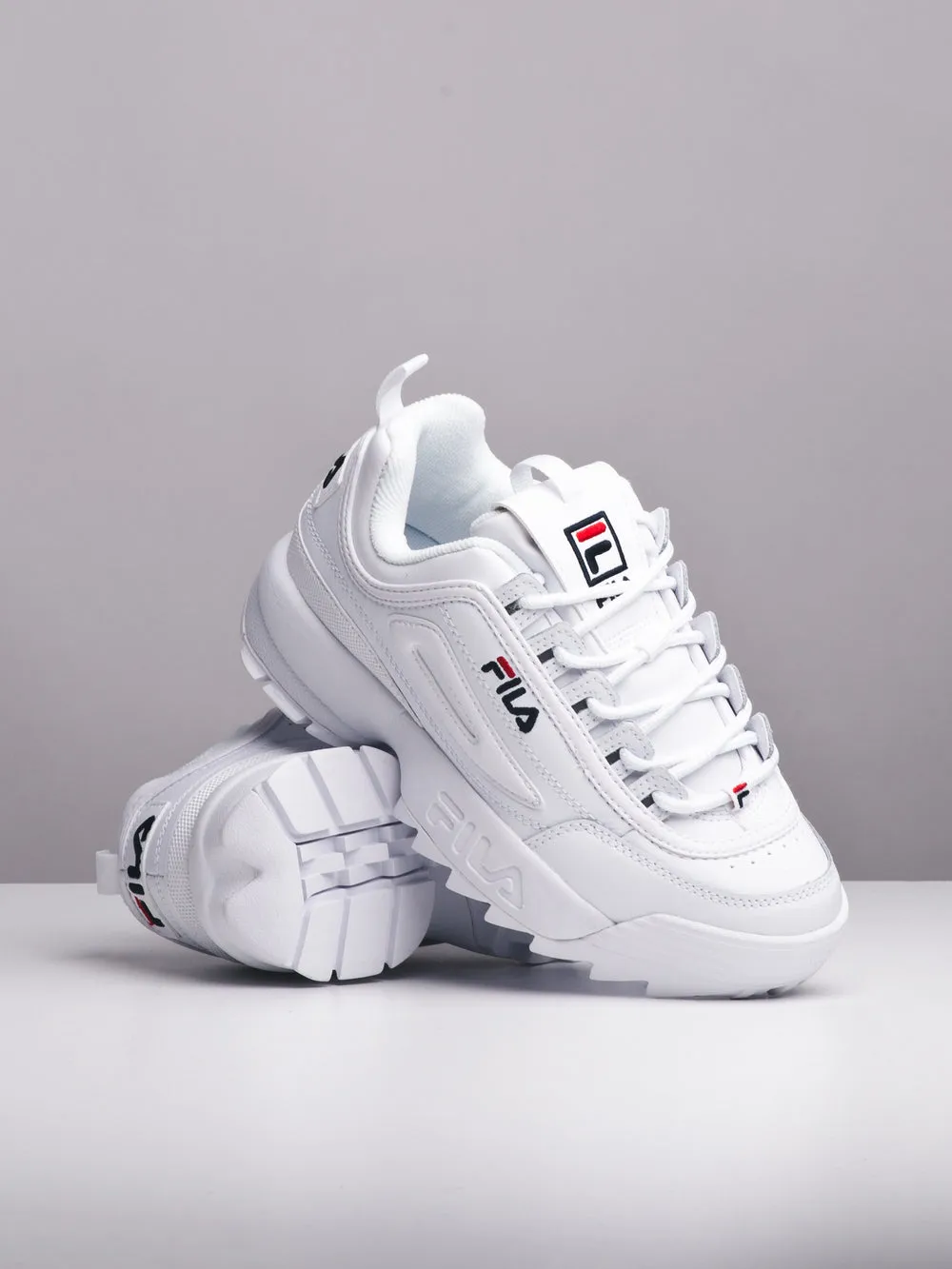 FILA WOMENS FILA DISRUPTOR II PREMIUM SNEAKER