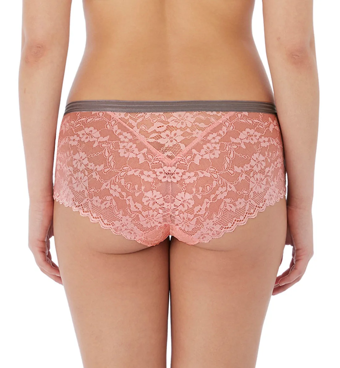 Freya Offbeat Lace Short (5456) - Rosehip