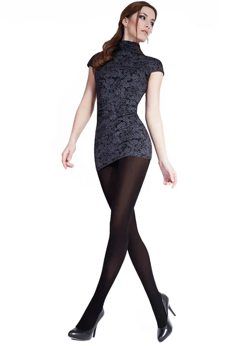 Giulia Blues 100 Opaque Tights ()