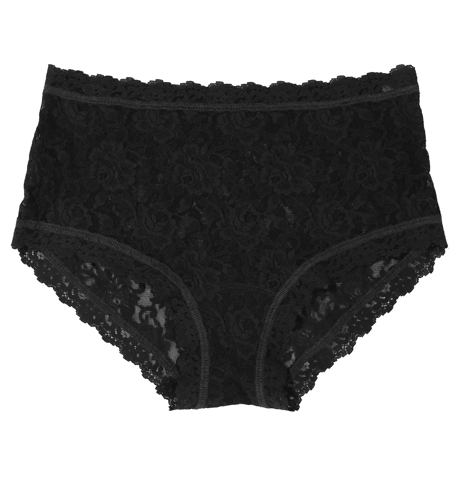 Hanky Panky Signature Lace High Rise Boyshort (481292) - Black