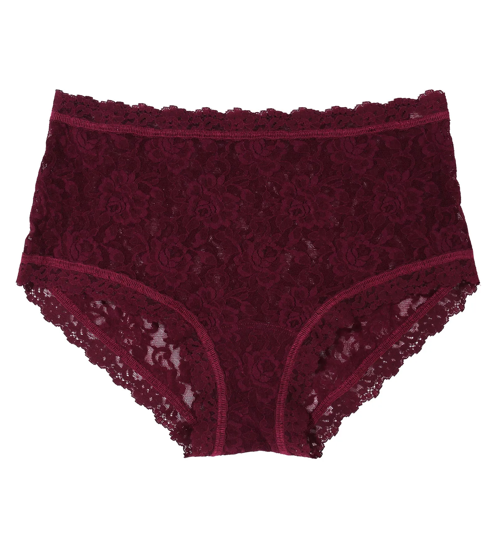 Hanky Panky Signature Lace High Rise Boyshort (481292) - Dried Cherry