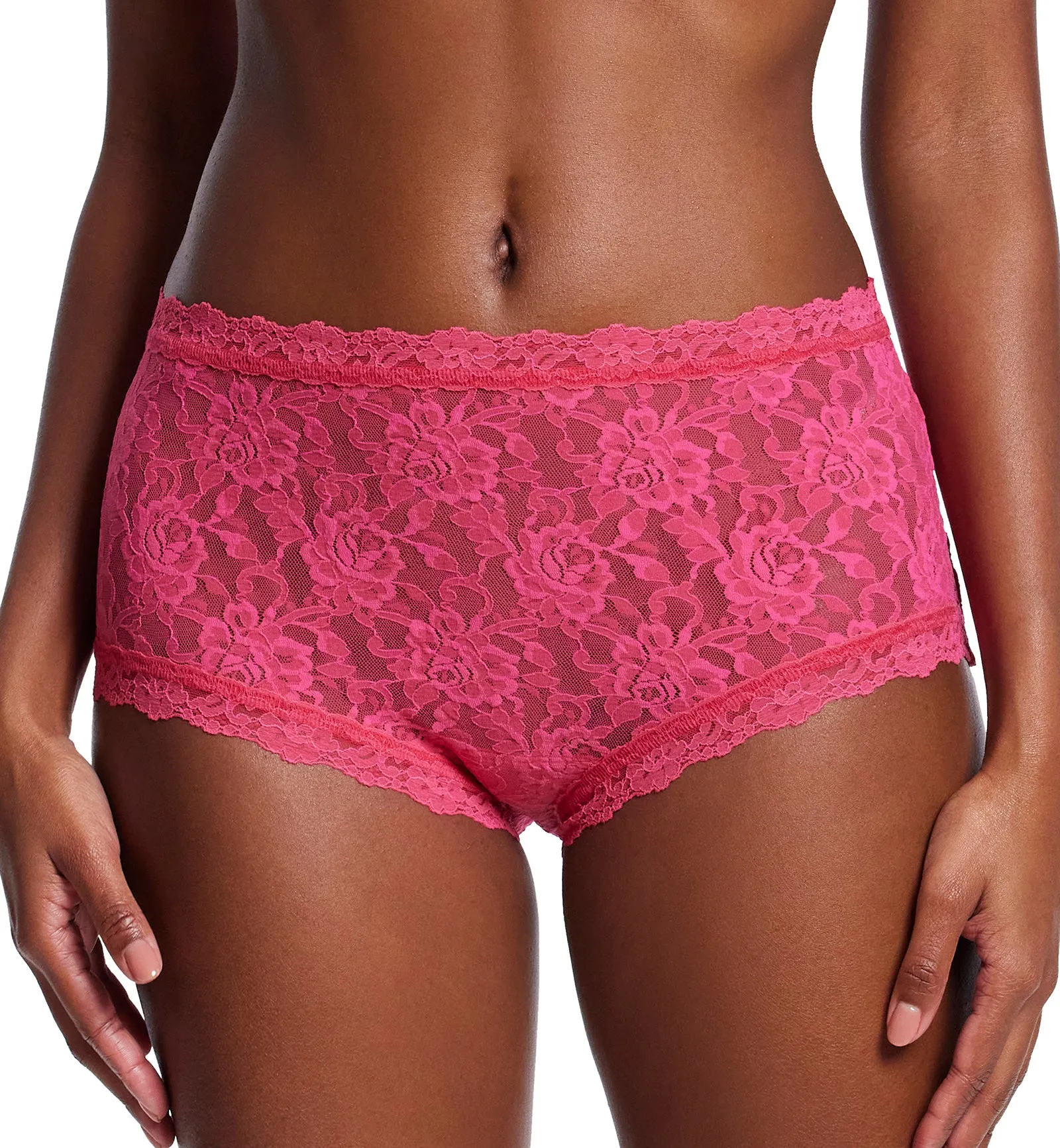 Hanky Panky Signature Lace High Rise Boyshort (481292) - Morning Glory