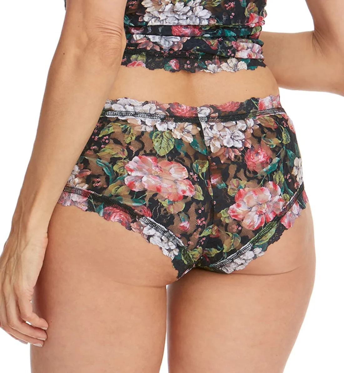 Hanky Panky Signature Lace Printed Boyshort (PR4812P) - Baroque Blooms