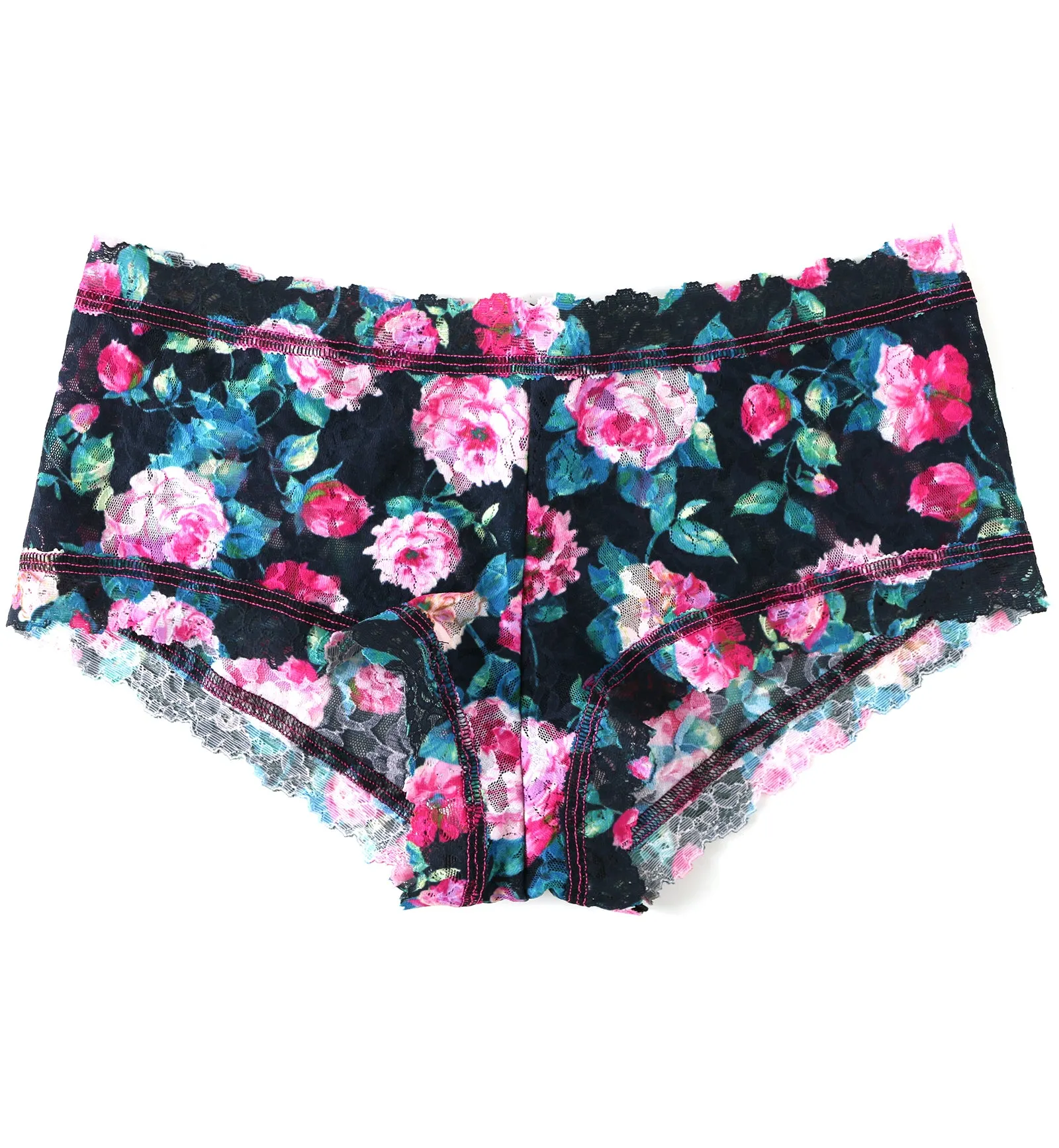 Hanky Panky Signature Lace Printed Boyshort (PR4812P) - Damascus Rose