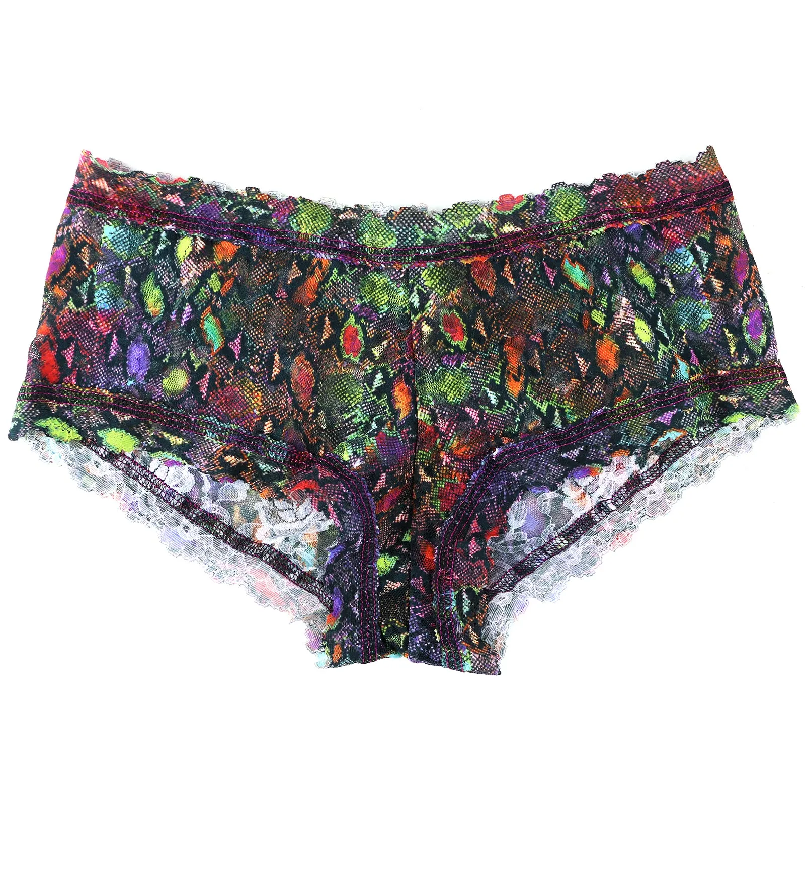 Hanky Panky Signature Lace Printed Boyshort (PR4812P) - Rainboa