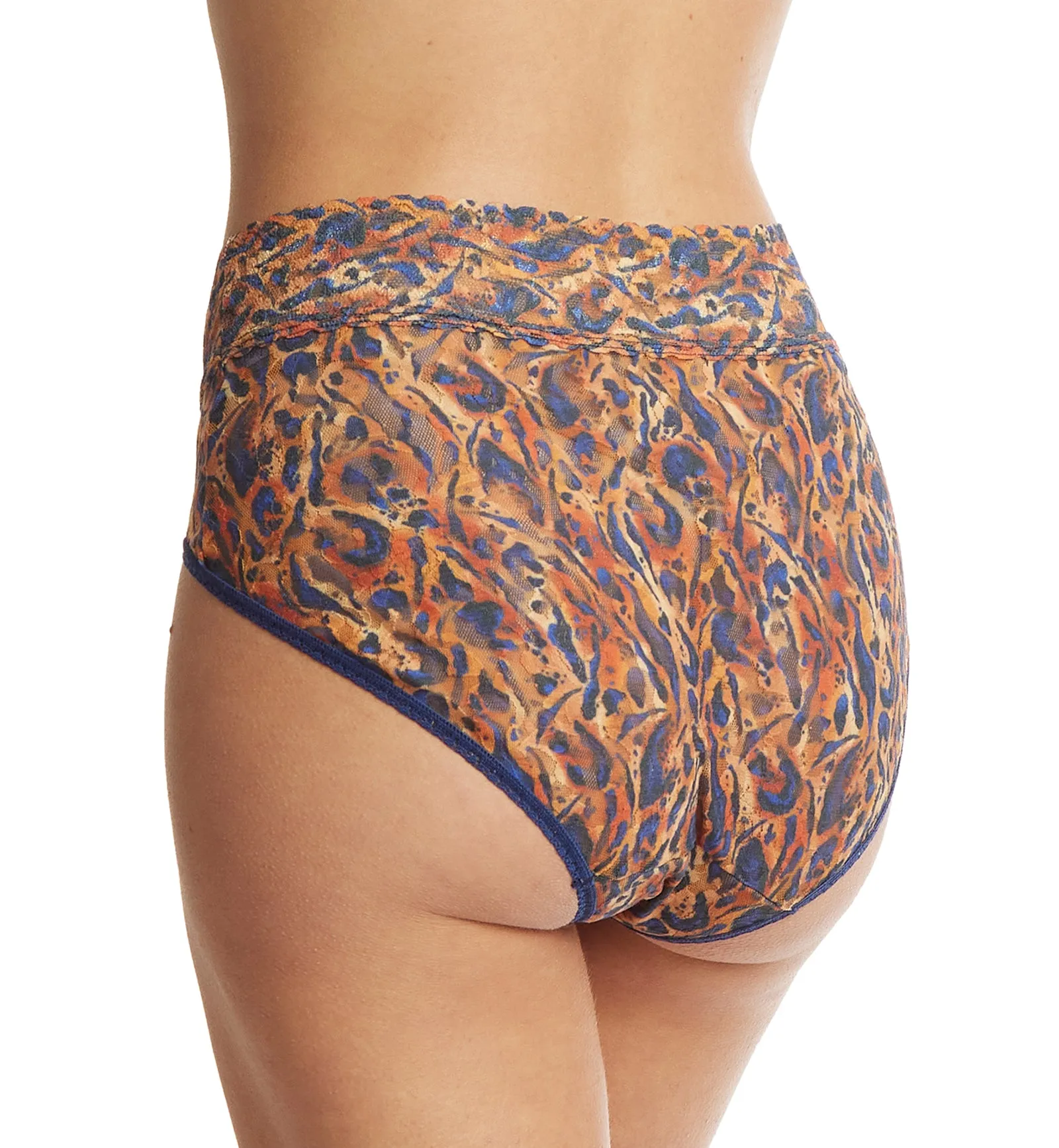 Hanky Panky Signature Lace Printed French Brief (PR461) - Wild About Blue