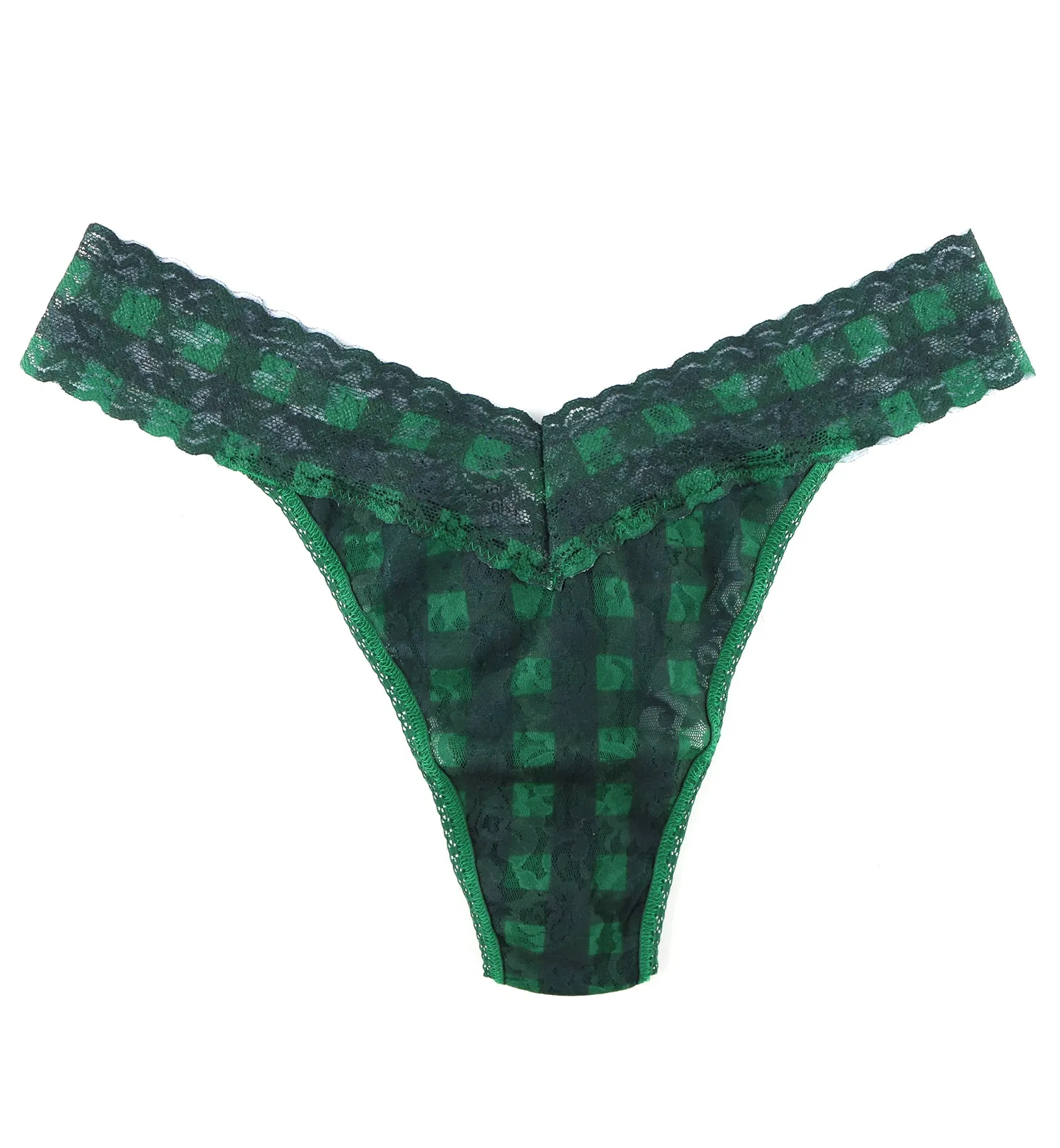 Hanky Panky Signature Lace Printed Original Rise Thong (PR4811P) - Chess