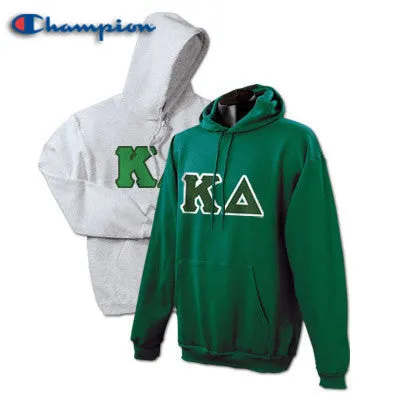 Kappa Delta Champion Powerblend Hoodie, 2-Pack Bundle Deal - Champion S700 - TWILL