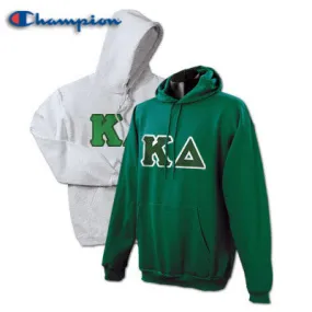 Kappa Delta Champion Powerblend Hoodie, 2-Pack Bundle Deal - Champion S700 - TWILL