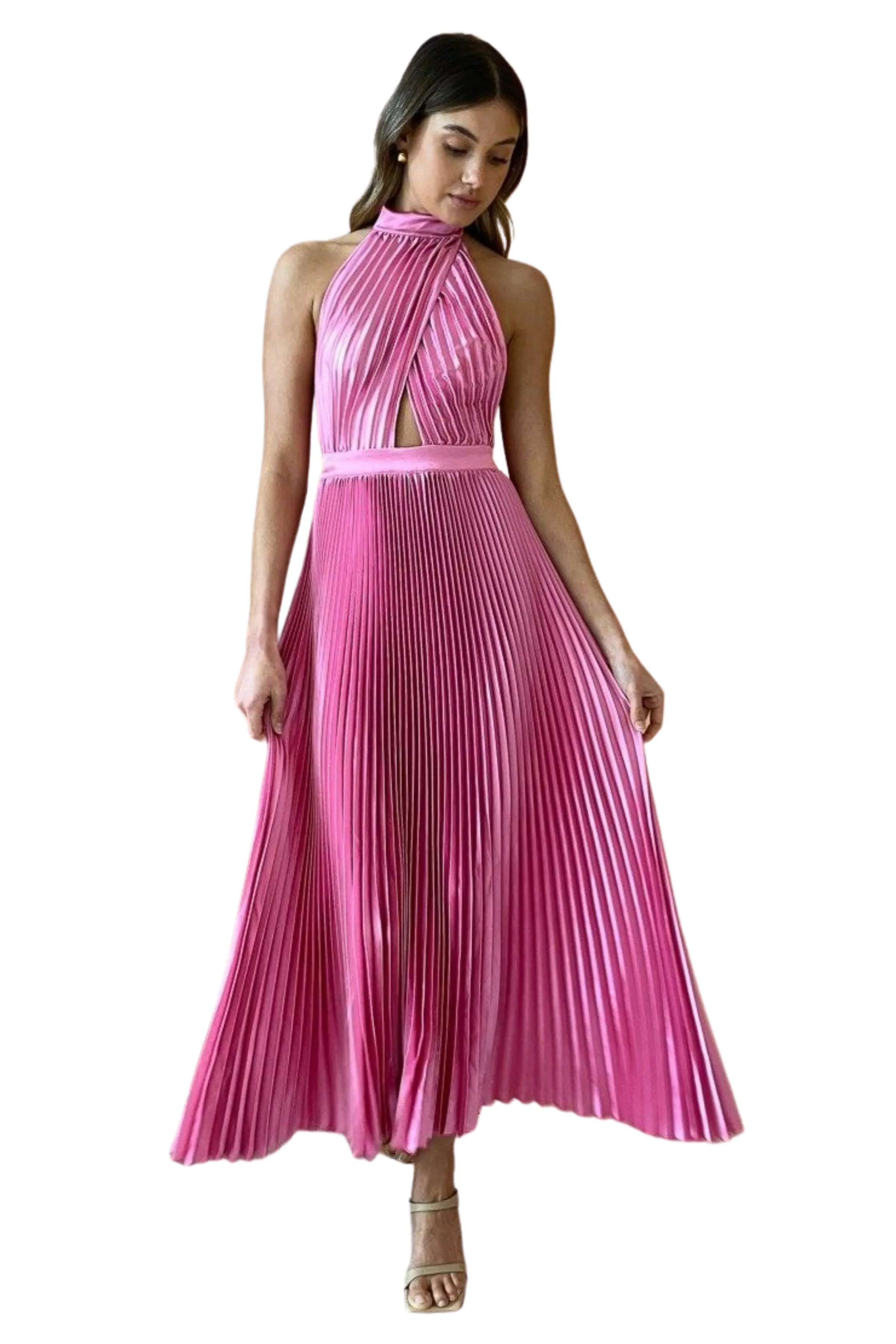 L'IDEE Renaissance Gown (Hot Pink) - RRP $359