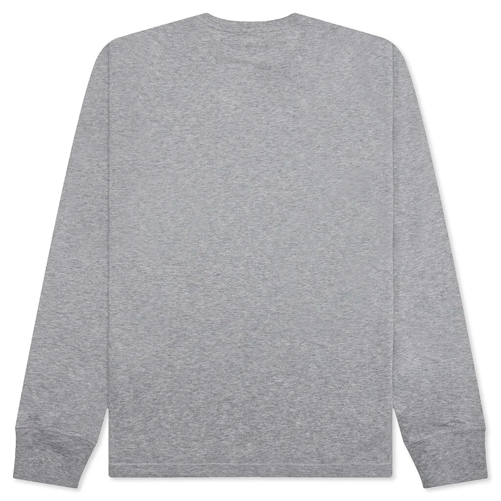 Long Sleeve T-Shirt - Melange Grey