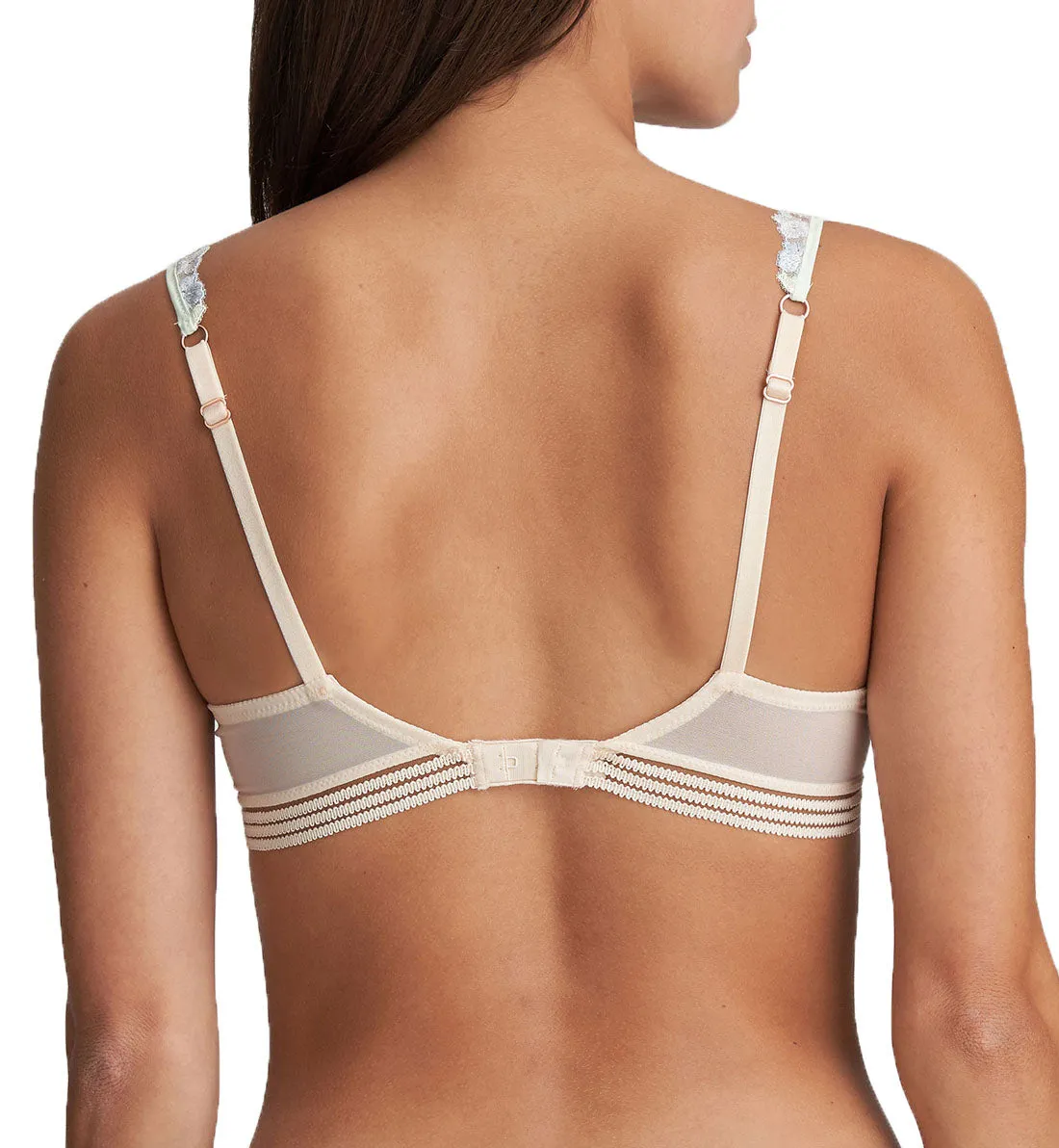 Marie Jo Nathy Padded Balcony Underwire Bra (0102489) - Pearled Ivory