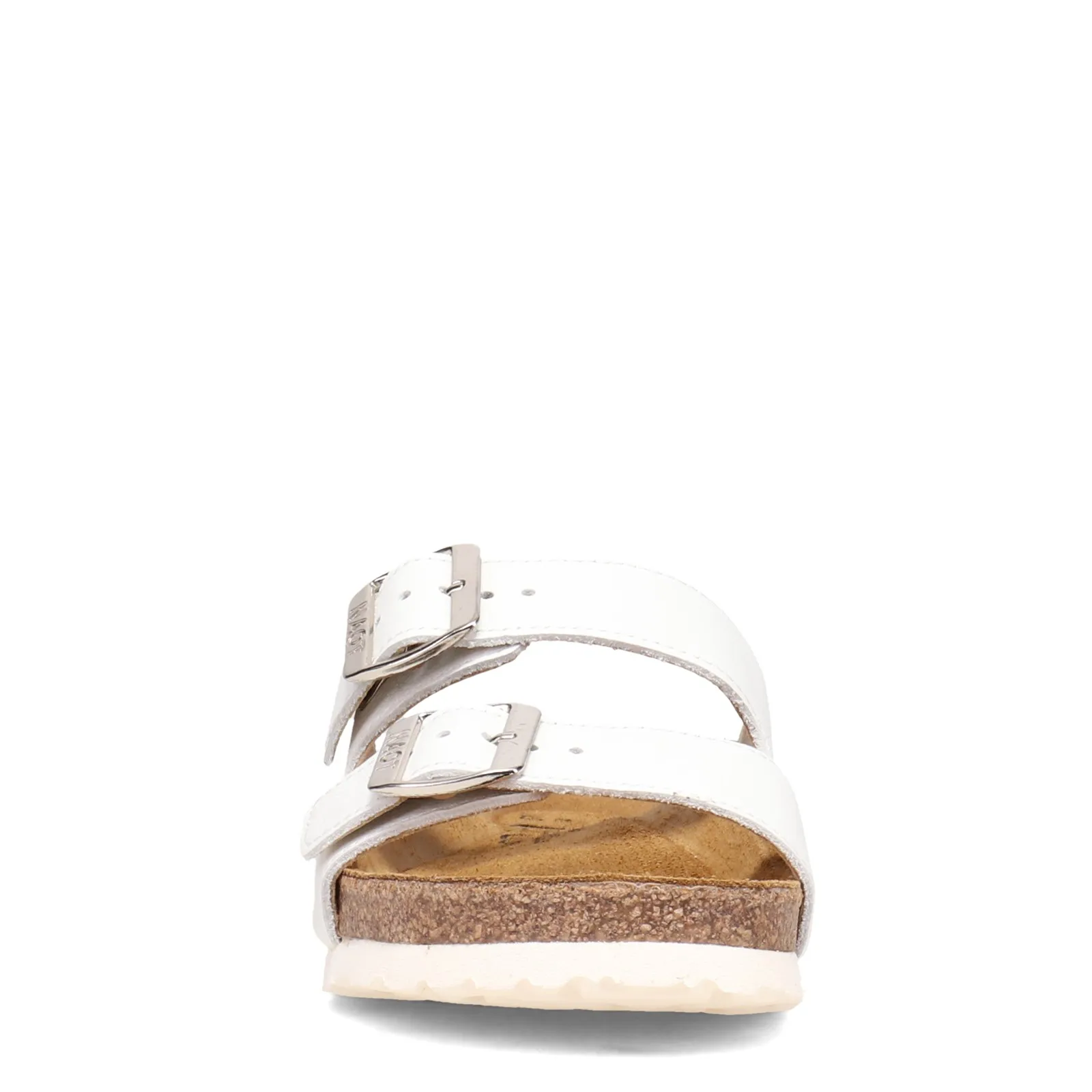 Naot Womens Santa Barbara Two Strap Sandal- White Leather