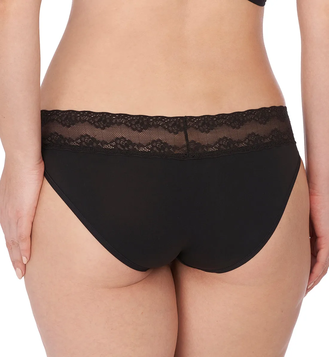 Natori Bliss Perfection V-Kini Panty (756092) - Black