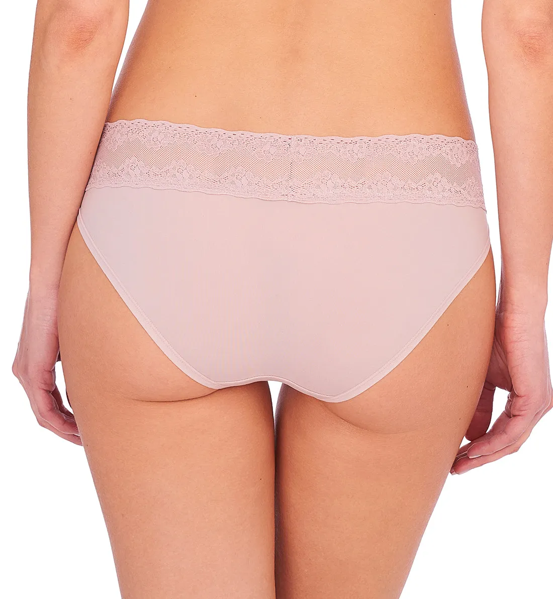 Natori Bliss Perfection V-Kini Panty (756092) - Rose Beige