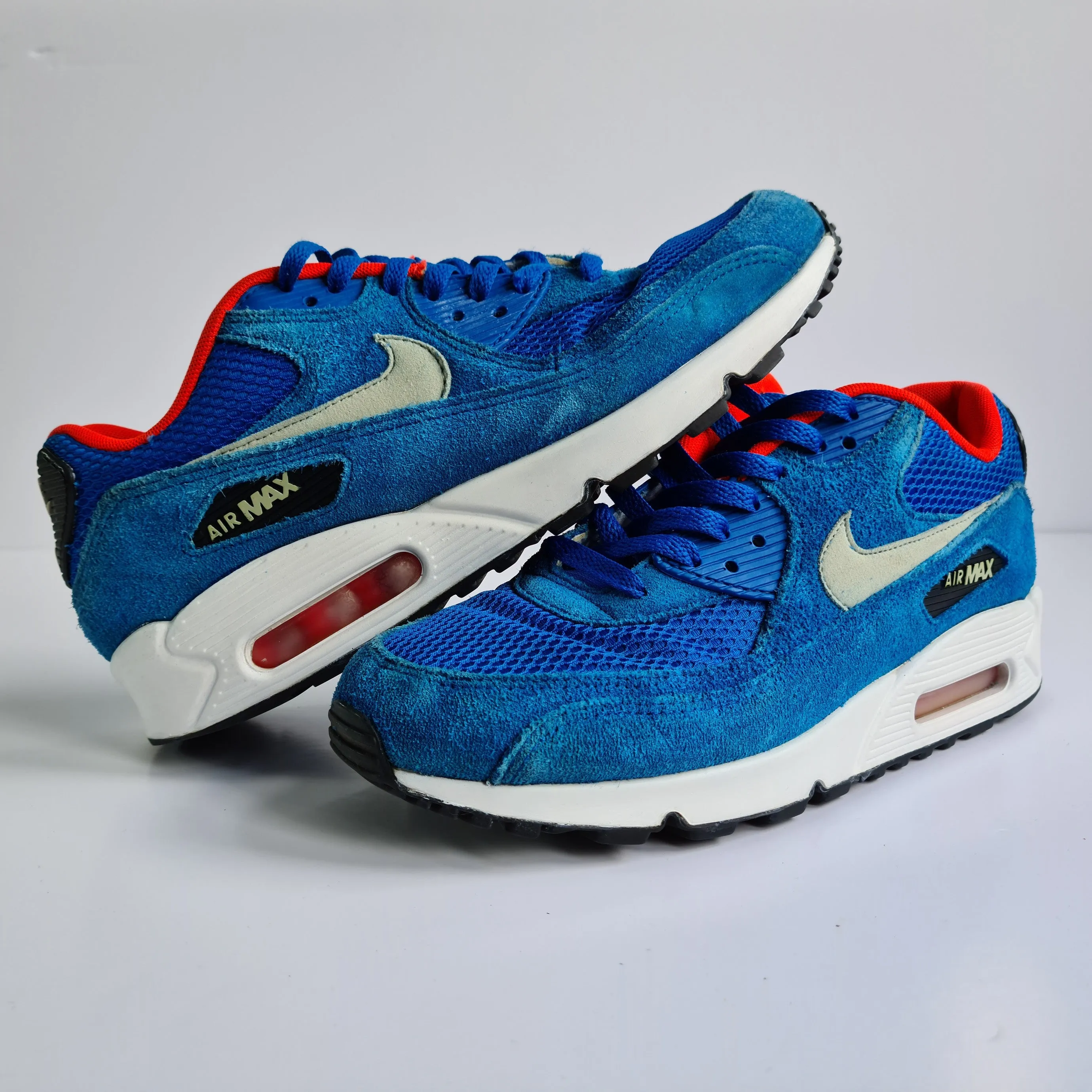 Nike Air Max 90 Essential 'Electric Blue' UK8