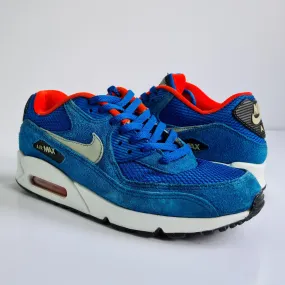 Nike Air Max 90 Essential 'Electric Blue' UK8