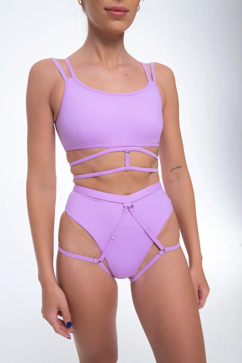 Nona Perkasa Moonflower Bottoms - Mauve