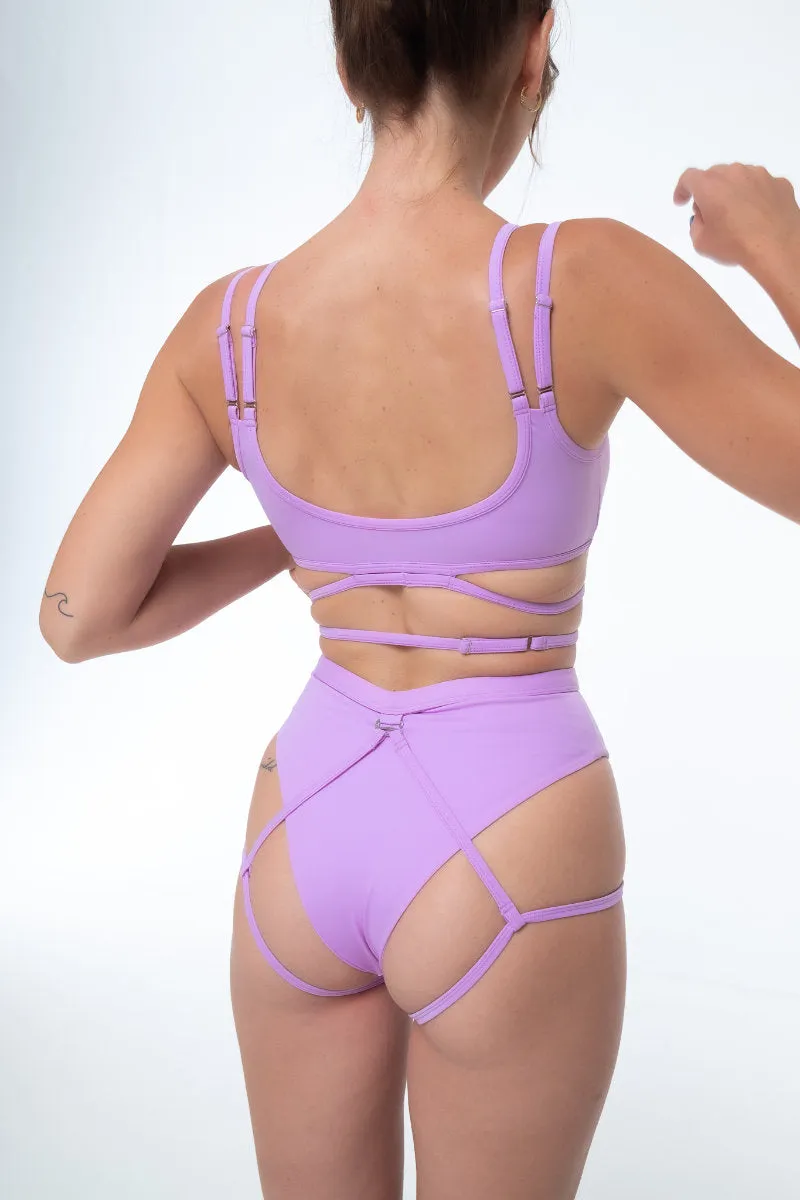 Nona Perkasa Moonflower Bottoms - Mauve