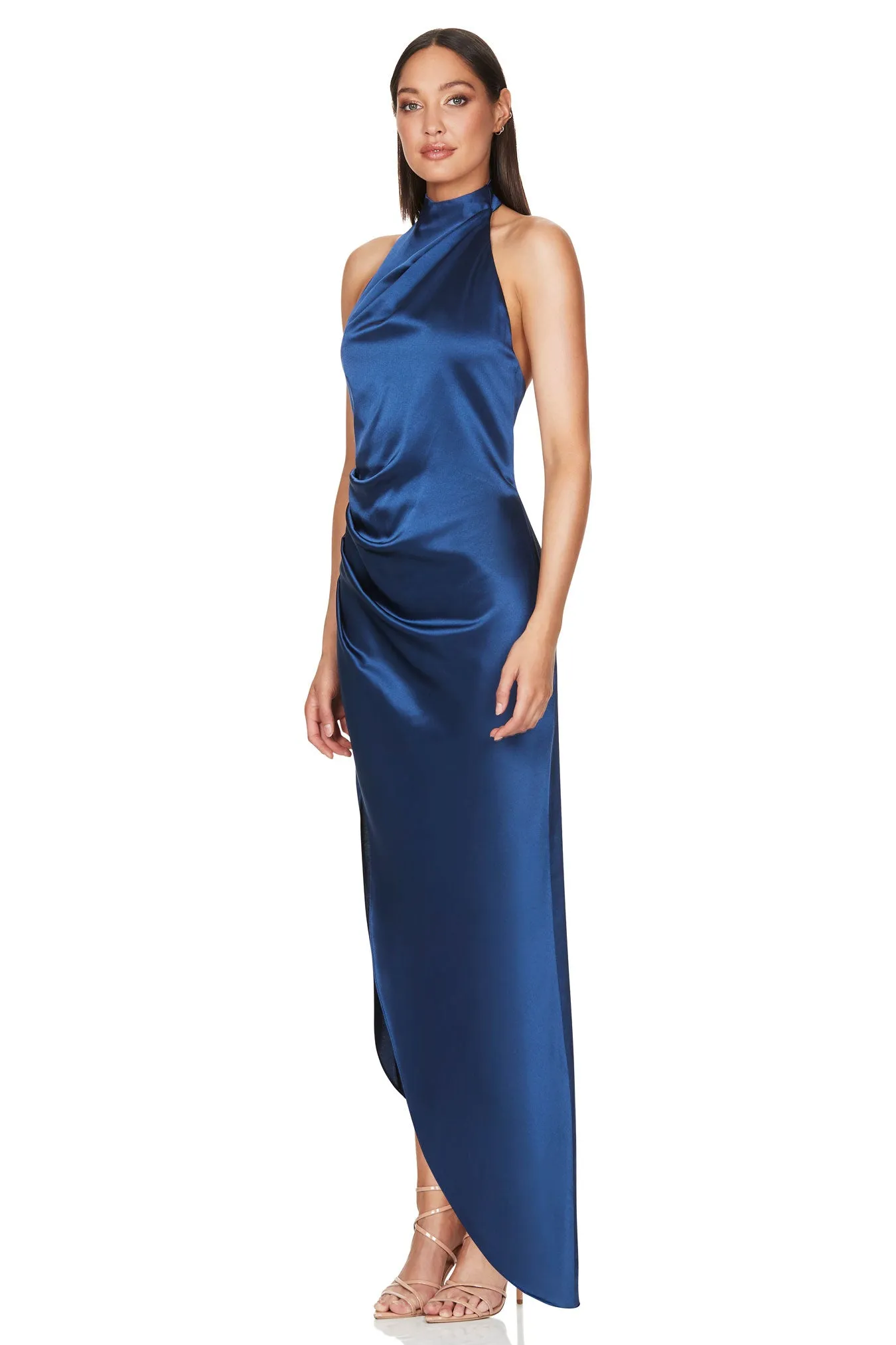 NOOKIE Amelia Halter Gown (Midnight) - RRP $299