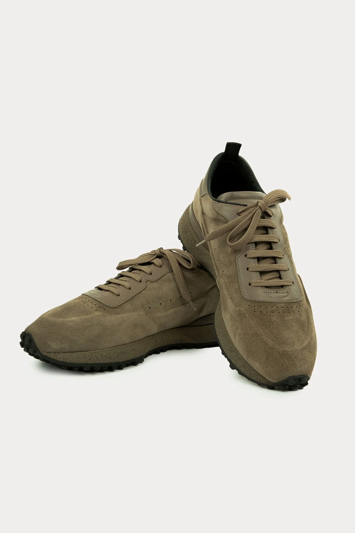 Officine Creative Keynes Rubrex Süet Sneaker Ayakkab